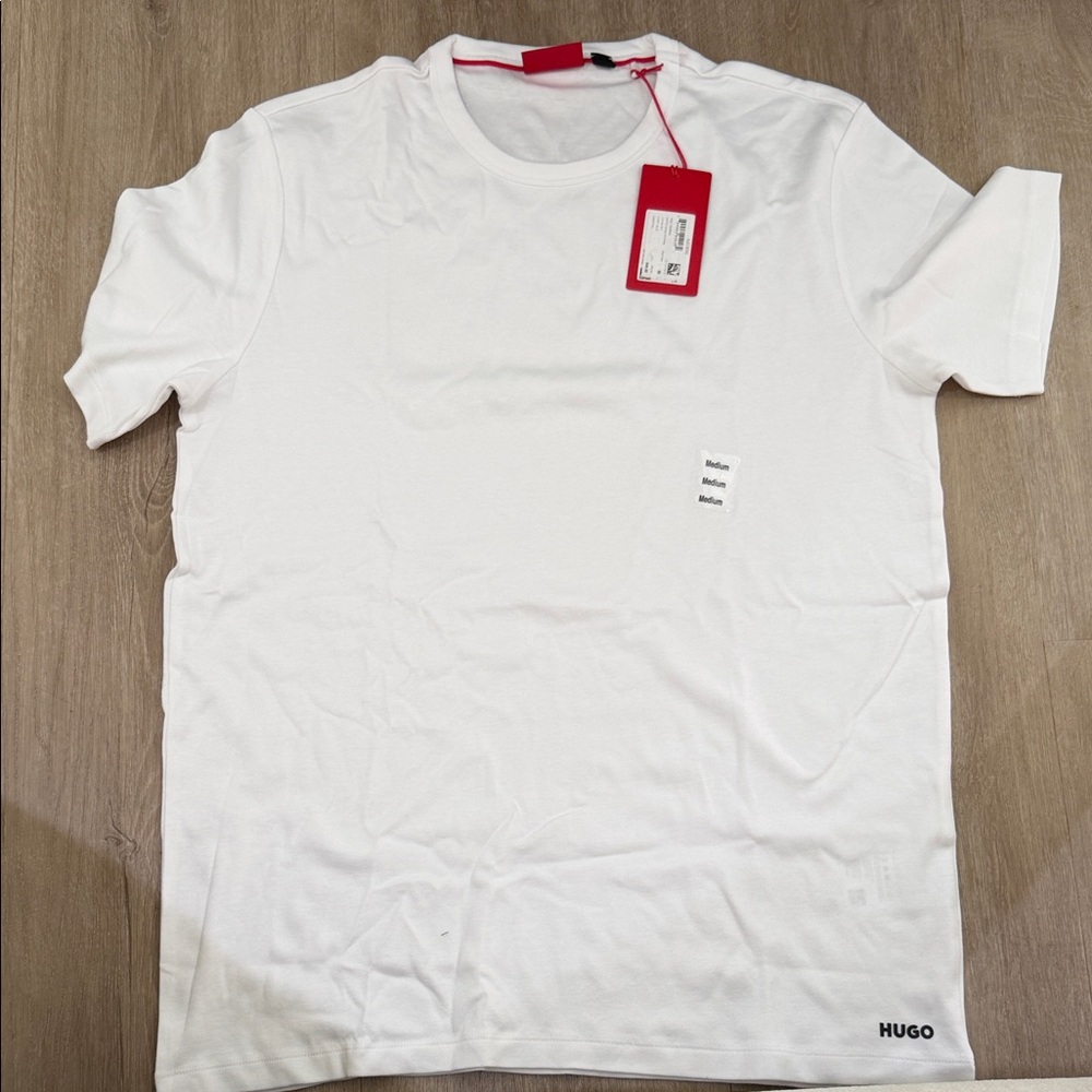 HUGO Men's Classic White Tee